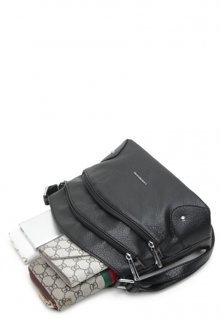 Torebka damska LUIGISANTO K10010 Black Torebka damska LUIGISANTO K10010 Black