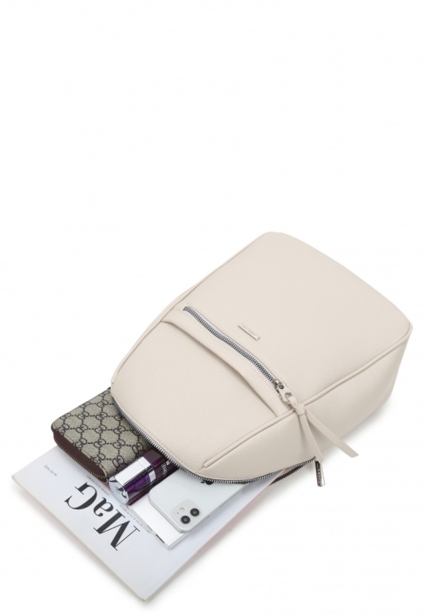 Plecak damski LUIGISANTO 6025 Light-grey