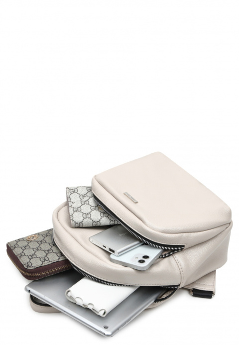 Plecak damski LUIGISANTO 6072 Light-grey Plecak damski LUIGISANTO 6072 Light-grey
