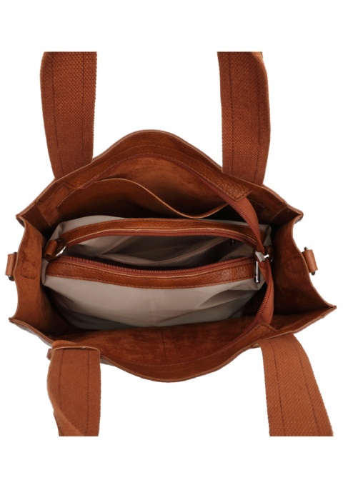 Torebka damska LUIGISANTO T6405 Brown