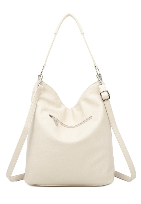 Torebka damska LUIGISANTO 6619 beżowa