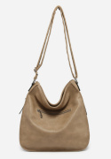 Torebka damska LUIGISANTO Y1242 Beige/Taupe