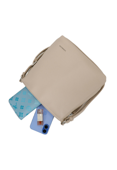 Torebka damska LUIGISANTO F5658 Apricot