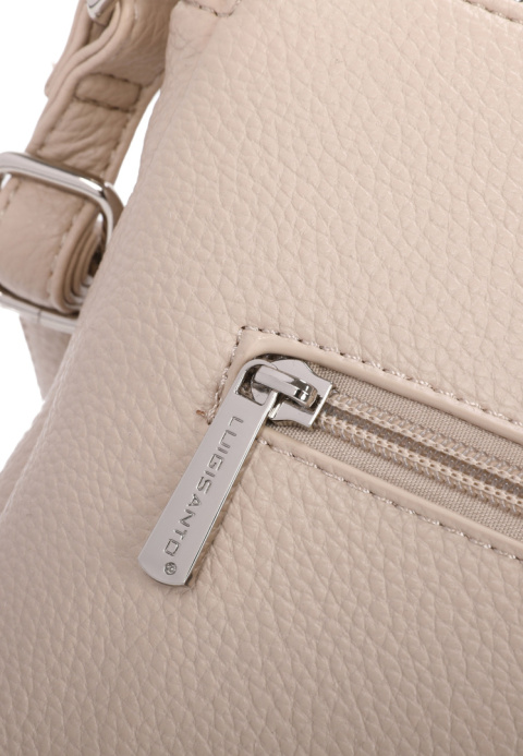 Torebka damska LUIGISANTO Z83075 Beige/Taupe Torebka damska LUIGISANTO Z83075 Beige/Taupe
