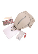 Plecak damski LUIGISANTO K6503 Beige