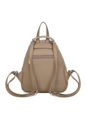 Plecak damski LUIGISANTO K6503 Beige/Taupe