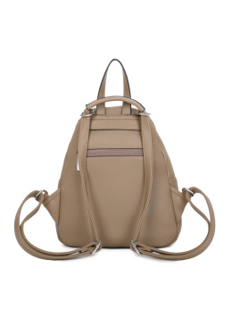 Plecak damski LUIGISANTO K6503 Beige/Taupe
