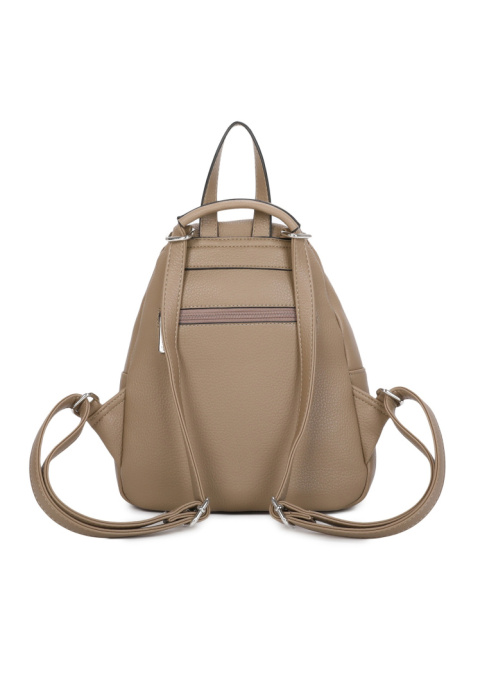 Plecak damski LUIGISANTO K6503 Beige/Taupe Plecak damski LUIGISANTO K6503 Beige/Taupe