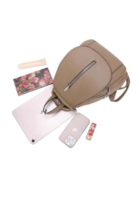 Plecak damski LUIGISANTO K6503 Beige/Taupe Plecak damski LUIGISANTO K6503 Beige/Taupe
