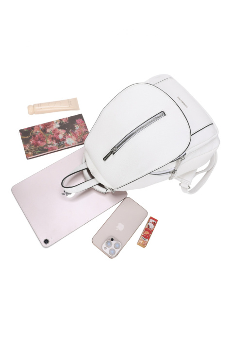 Plecak damski LUIGISANTO K6503 White Plecak damski LUIGISANTO K6503 White