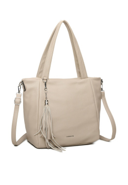 Torebka damska LUIGISANTO KX6754 Beige