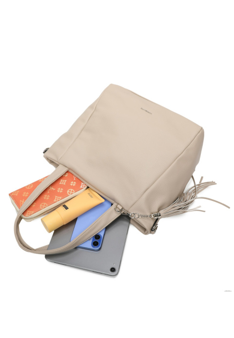 Torebka damska LUIGISANTO KX6754 Beige Torebka damska LUIGISANTO KX6754 Beige