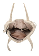Torebka damska LUIGISANTO KX6754 Beige