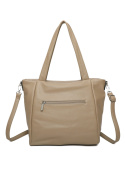 Torebka damska LUIGISANTO KX6754 Beige/Taupe
