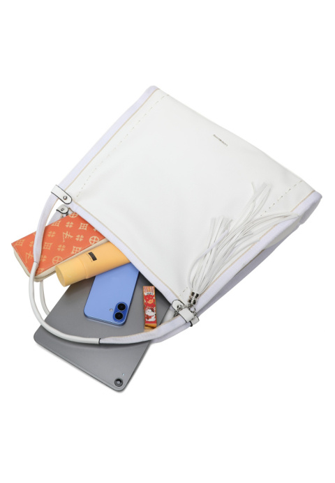 Torebka damska LUIGISANTO KX8237 White Torebka damska LUIGISANTO KX8237 White