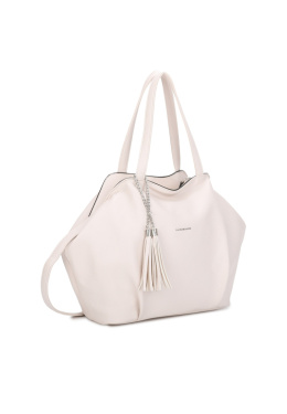 Torebka damska LUIGISANTO K6505 Beige
