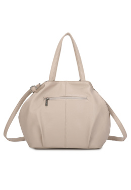 Torebka damska LUIGISANTO K6505 Beige/Taupe