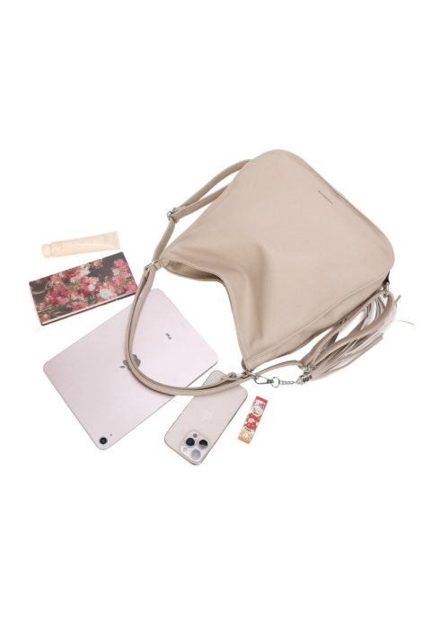 Torebka damska LUIGISANTO K6506 Beige Torebka damska LUIGISANTO K6506 Beige