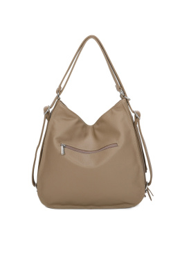 Torebka damska LUIGISANTO K6506 Beige/Taupe