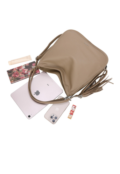 Torebka damska LUIGISANTO K6506 Beige/Taupe Torebka damska LUIGISANTO K6506 Beige/Taupe