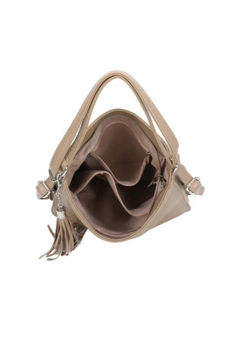 Torebka damska LUIGISANTO K6506 Beige/Taupe Torebka damska LUIGISANTO K6506 Beige/Taupe