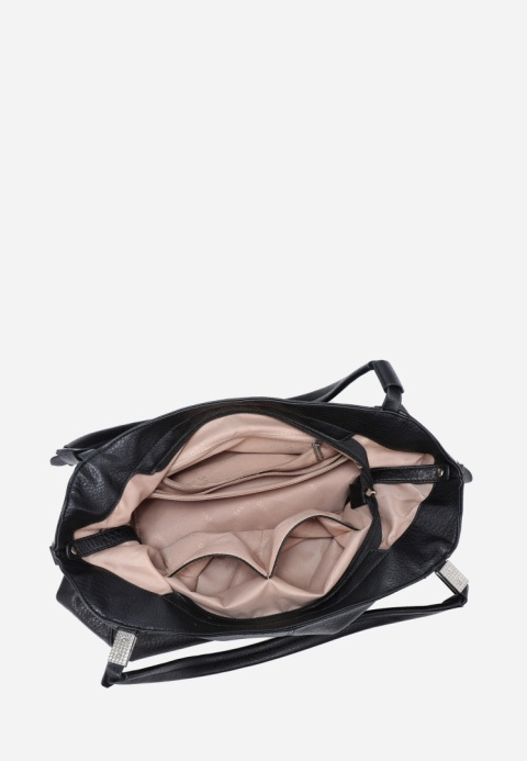 Torebka damska LUIGISANTO V6600 Black Torebka damska LUIGISANTO V6600 Black