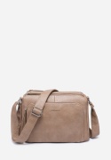 Torebka damska LUIGISANTO V6605 Beige/Taupe