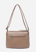 Torebka damska LUIGISANTO V6605 Beige/Taupe