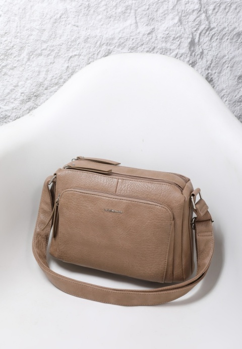 Torebka damska LUIGISANTO V6605 Beige/Taupe Torebka damska LUIGISANTO V6605 Beige/Taupe