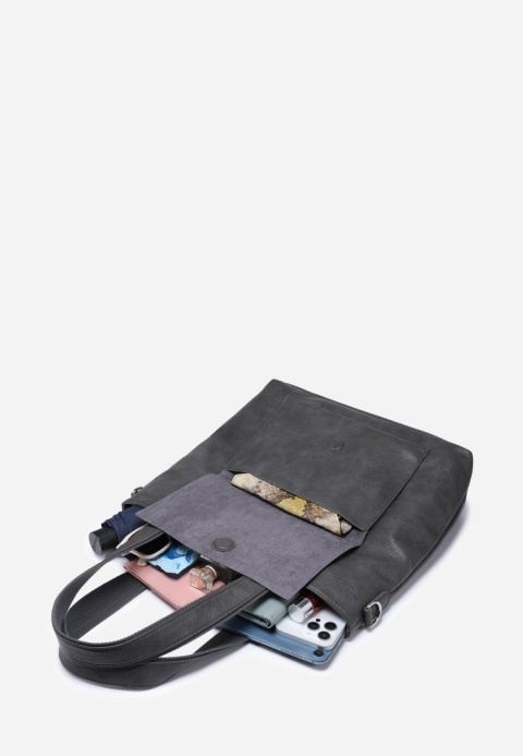 Torebka damska LUIGISANTO V6818 Grey Torebka damska LUIGISANTO V6818 Grey