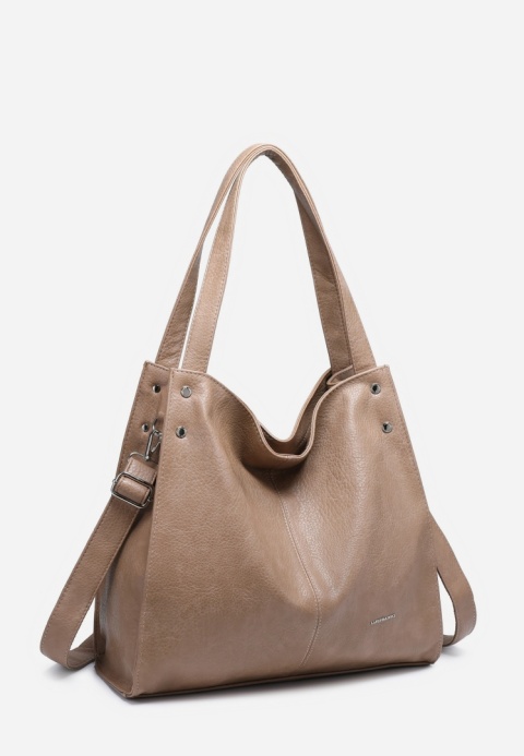 Torebka damska LUIGISANTO V862 Beige/Taupe Torebka damska LUIGISANTO V862 Beige/Taupe