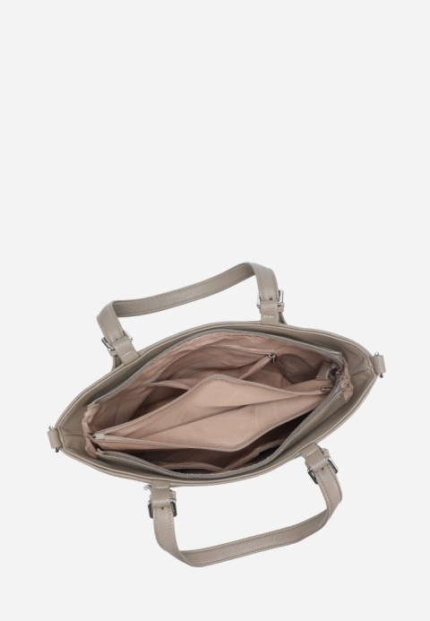 Torebka damska LUIGISANTO HS1239 Taupe Torebka damska LUIGISANTO HS1239 Taupe