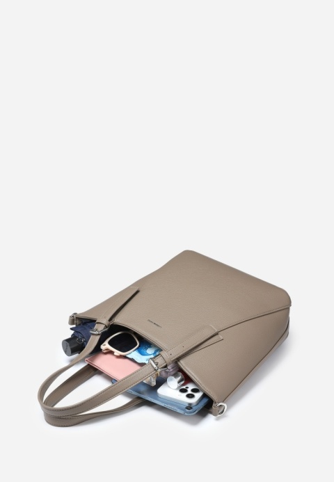Torebka damska LUIGISANTO HS1239 Taupe Torebka damska LUIGISANTO HS1239 Taupe