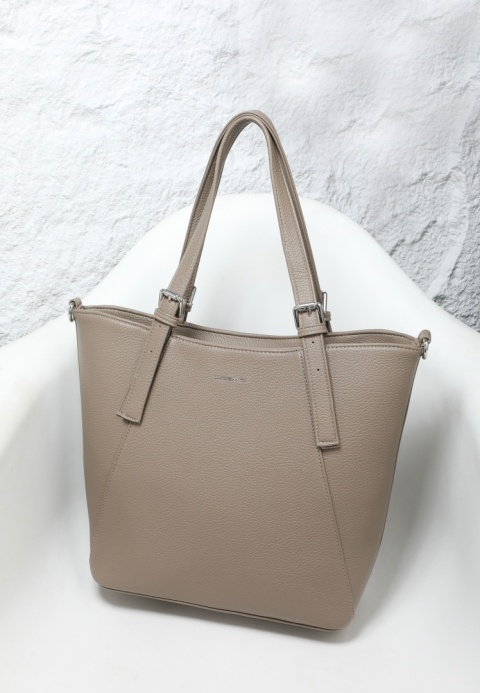 Torebka damska LUIGISANTO HS1239 Taupe Torebka damska LUIGISANTO HS1239 Taupe