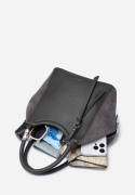Torebka damska LUIGISANTO HS222-1 D.Grey z zmaszem