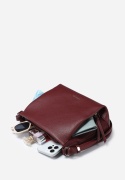 Torebka damska LUIGISANTO HS6341-Z Bordo