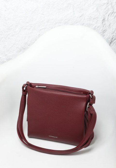 Torebka damska LUIGISANTO HS6341-Z Bordo