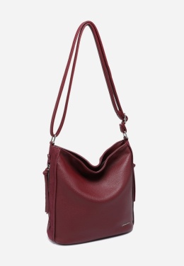 Torebka damska LUIGISANTO HS6604-Z Bordo