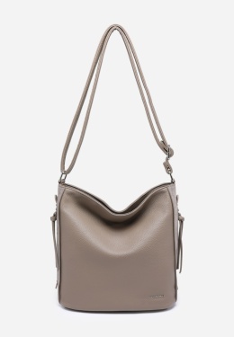 Torebka damska LUIGISANTO HS6604-Z Taupe
