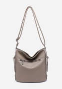 Torebka damska LUIGISANTO HS6604-Z Taupe