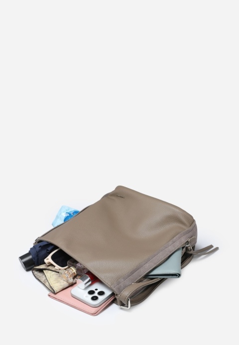 Torebka damska LUIGISANTO HS6604-Z Taupe Torebka damska LUIGISANTO HS6604-Z Taupe