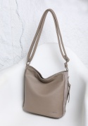 Torebka damska LUIGISANTO HS6604-Z Taupe