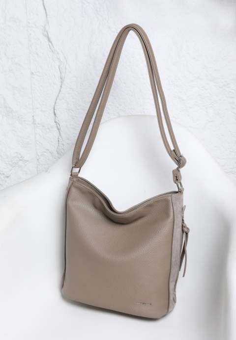Torebka damska LUIGISANTO HS6604-Z Taupe Torebka damska LUIGISANTO HS6604-Z Taupe