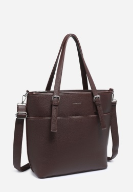 Torebka damska LUIGISANTO HS66778 D.Coffe