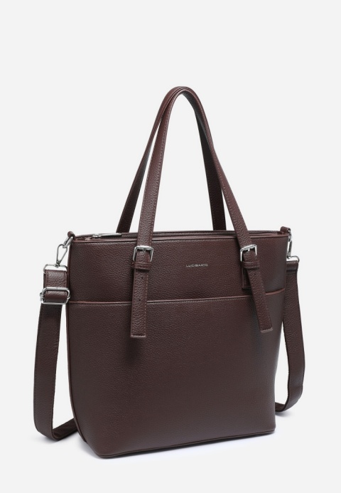 Torebka damska LUIGISANTO HS66778 D.Coffe