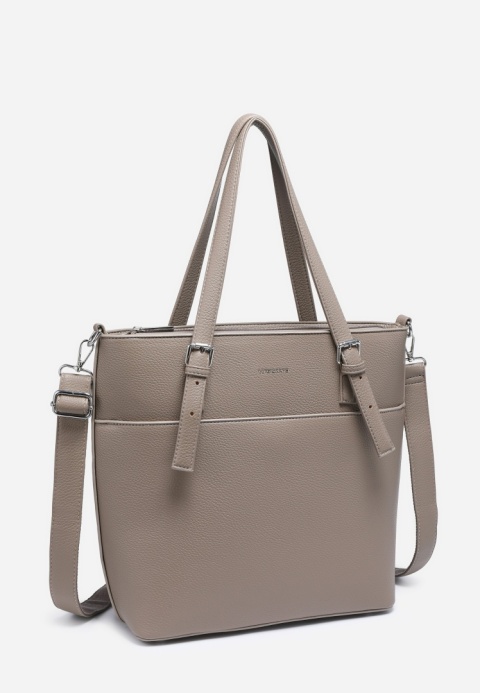 Torebka damska LUIGISANTO HS66778 Taupe