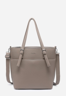 Torebka damska LUIGISANTO HS66778 Taupe