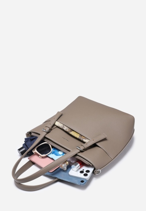 Torebka damska LUIGISANTO HS66778 Taupe Torebka damska LUIGISANTO HS66778 Taupe