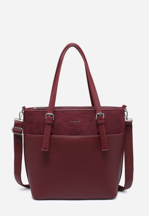 Torebka damska LUIGISANTO HS66778-Z Bordo