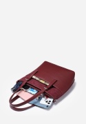 Torebka damska LUIGISANTO HS66778-Z Bordo
